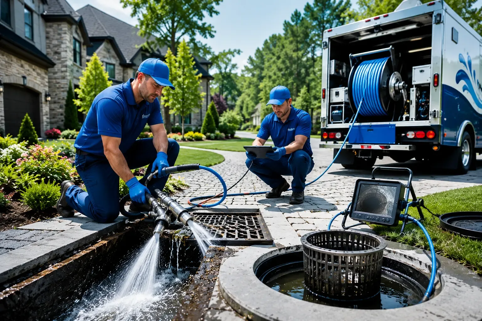 Local outdoor drain cleaning professionals in Oswego, KS